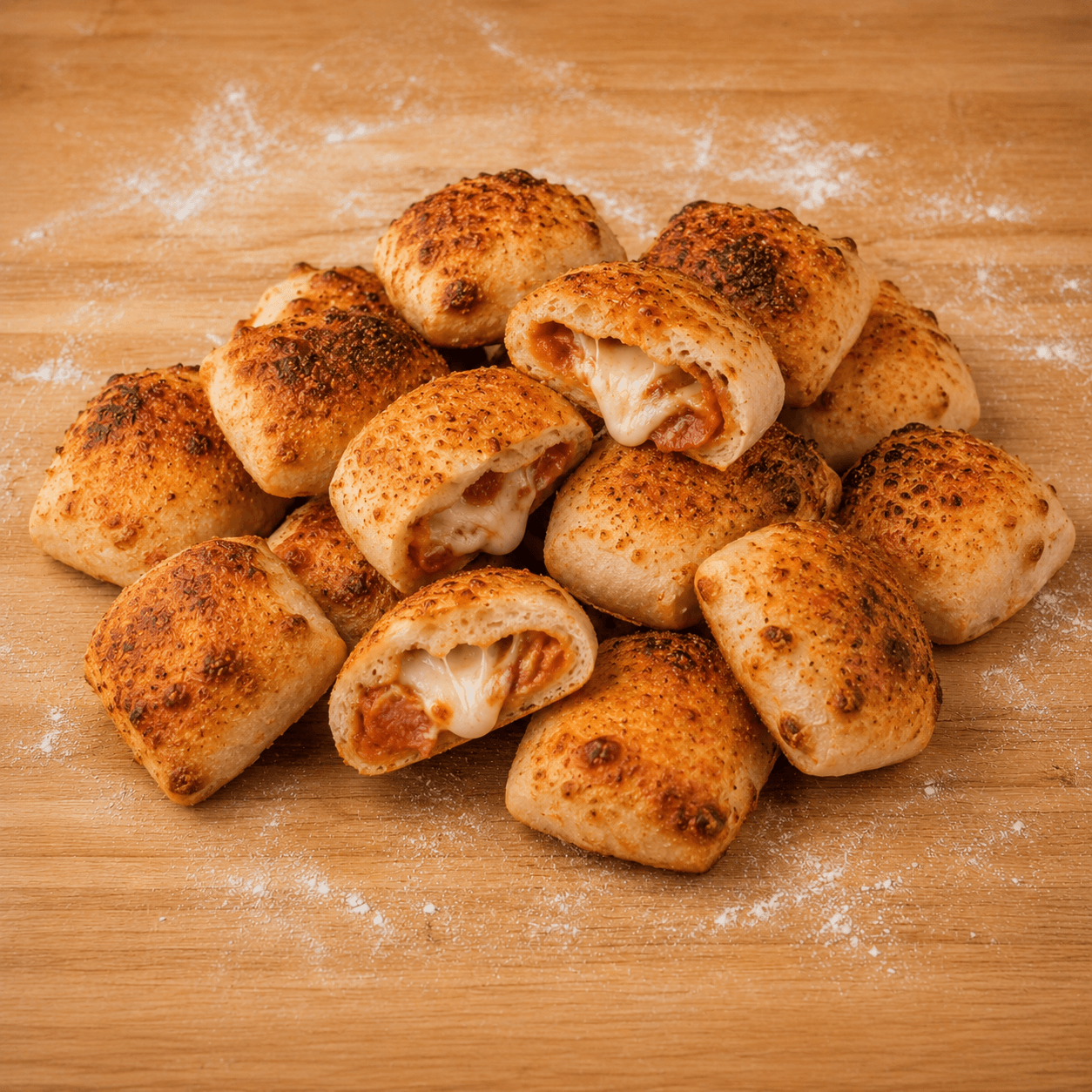 Stuffed Pizza Bites