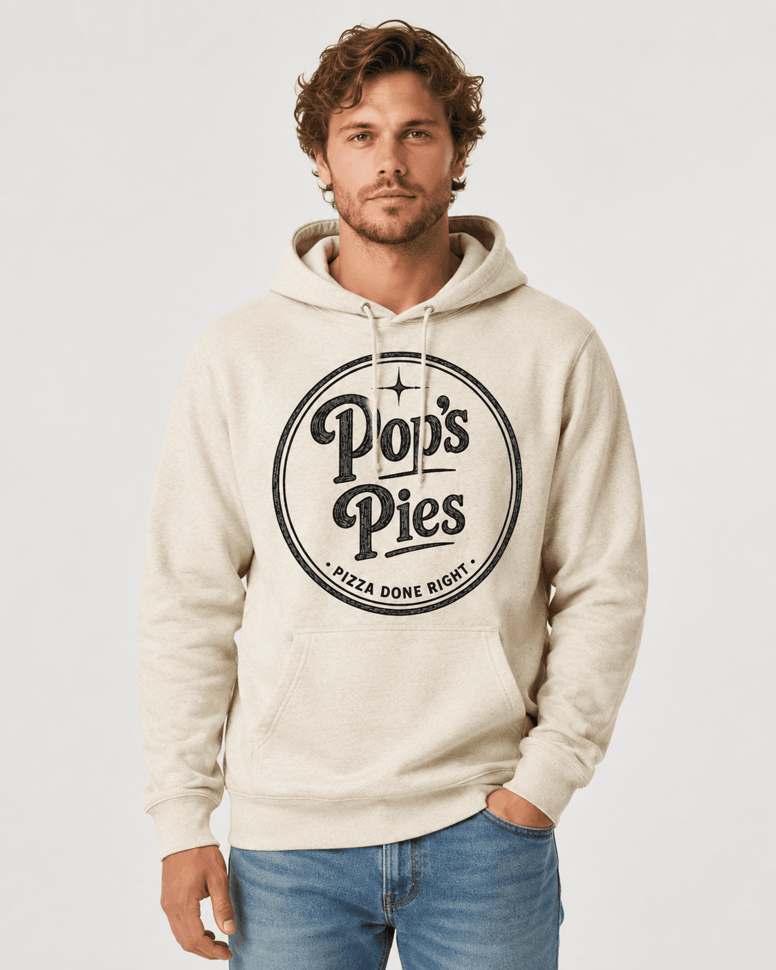 Men's Large Logo Hoodie